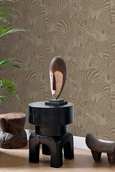 Origin Wallcoverings papier peint zèbres cervine 50 x 900 cm