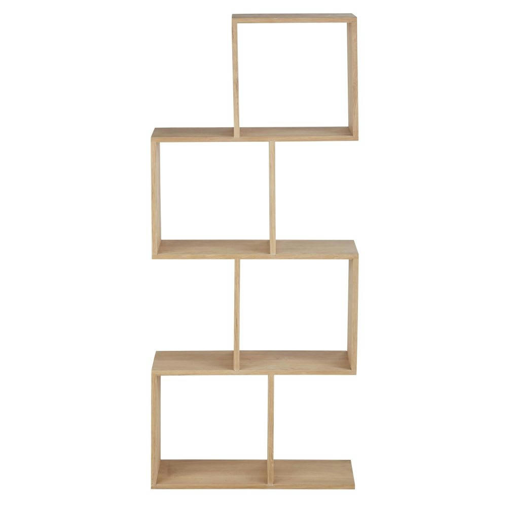 ALENDUA - Etagère en bois de chêne beige