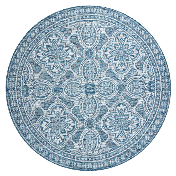 Dywan SZNURKOWY SIZAL LOFT 21193 BOHO kość koło 160 cm