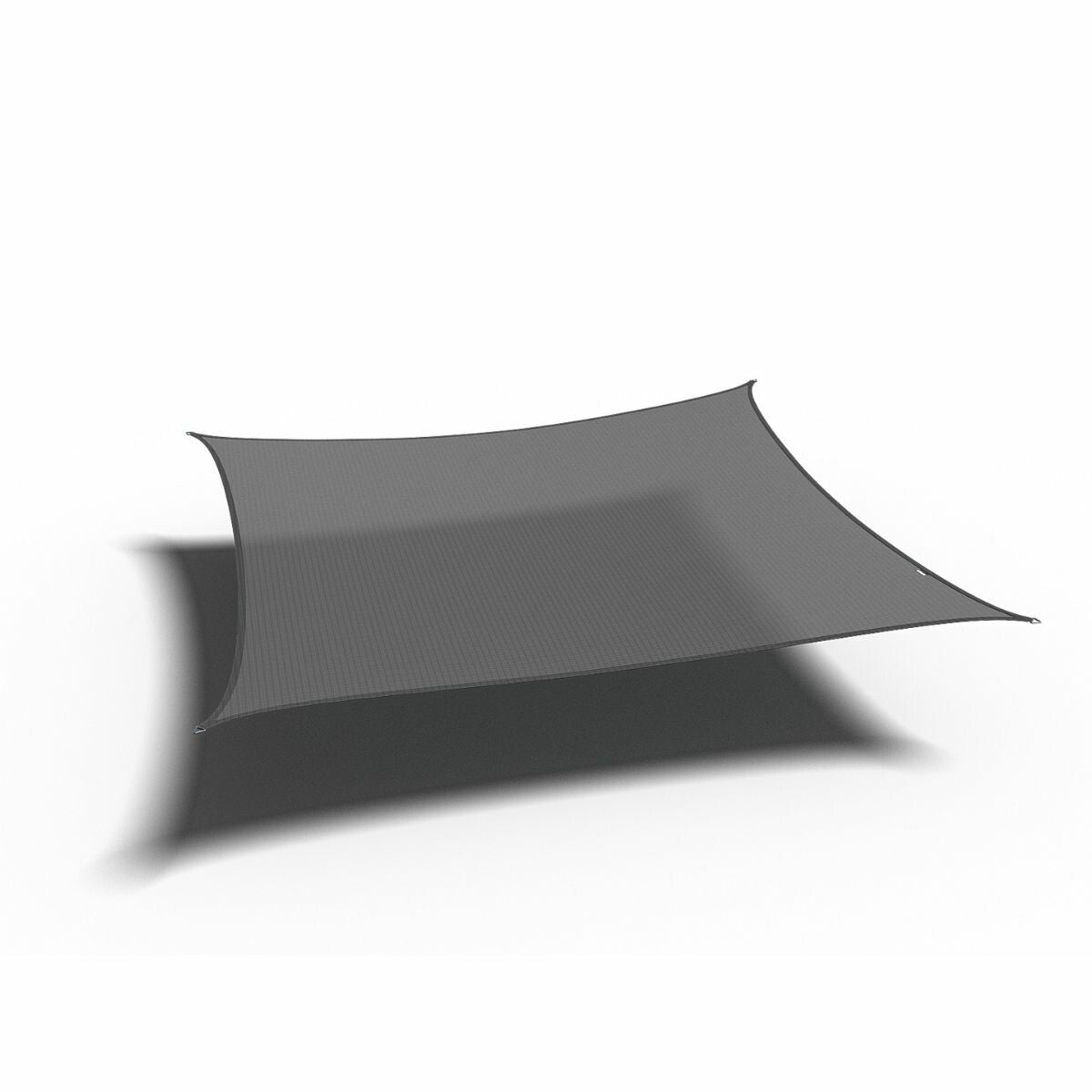 Platinum schaduwdoek Coolfit vierkant antraciet 5.0x5.0x5.0x5.0m