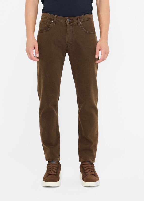 Jeans tapered in cotone used