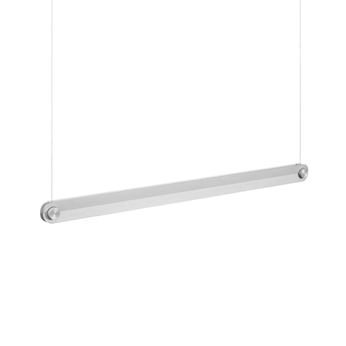 Normann Copenhagen - Dim Linear LED Pendelleuchte, Aluminium gebürstet