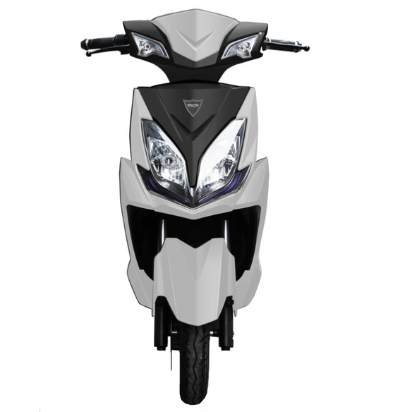 E-Roller »eWale«, max. 45 km/h, weiß matt, Topcase, 2 Akkus
