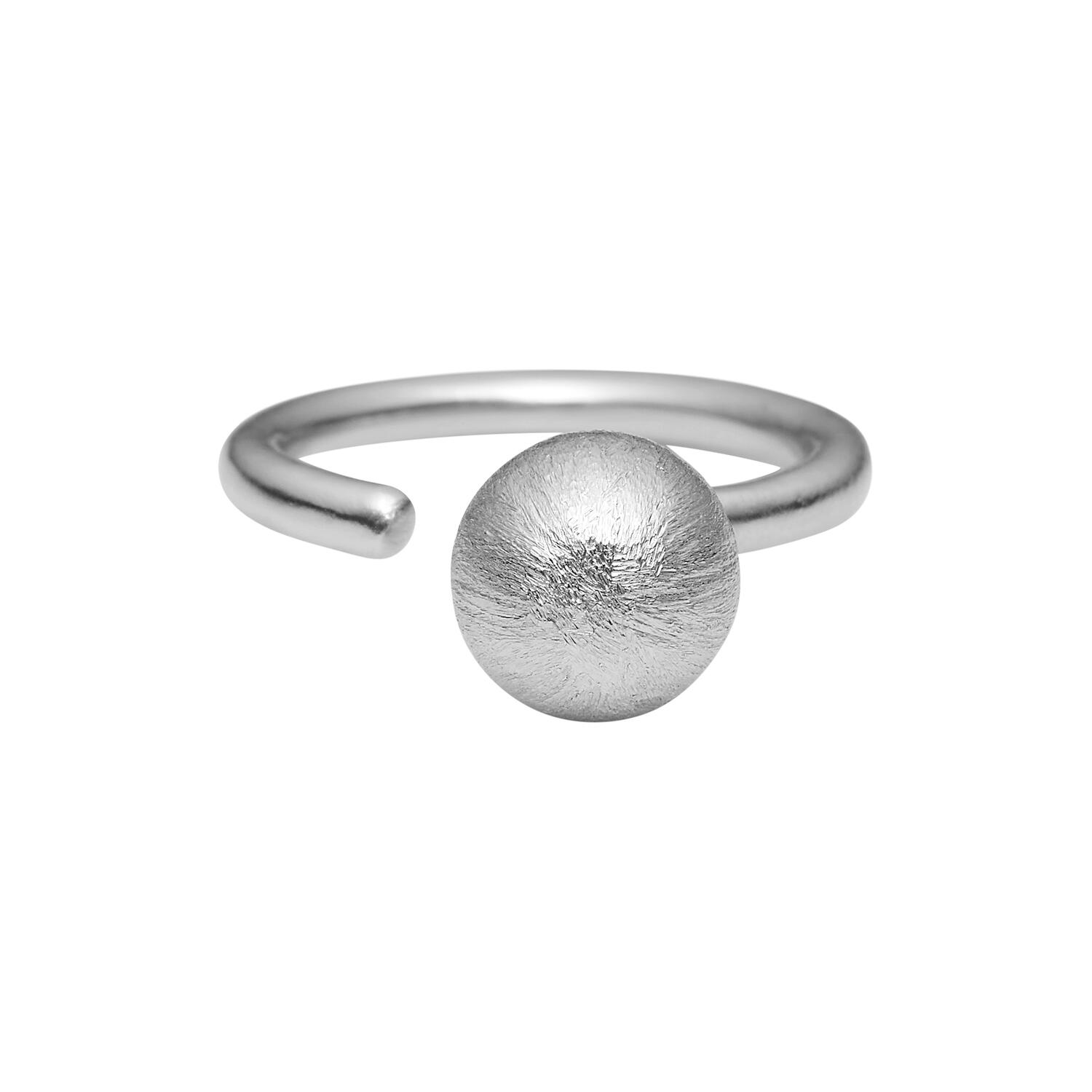 Kugle ring, sølv