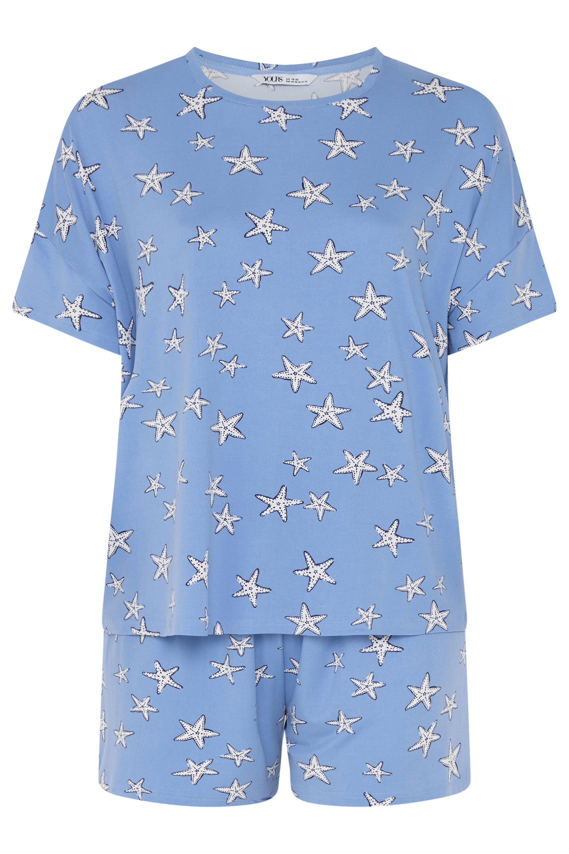 Yours Starfish Soft Touch Pyjama Set