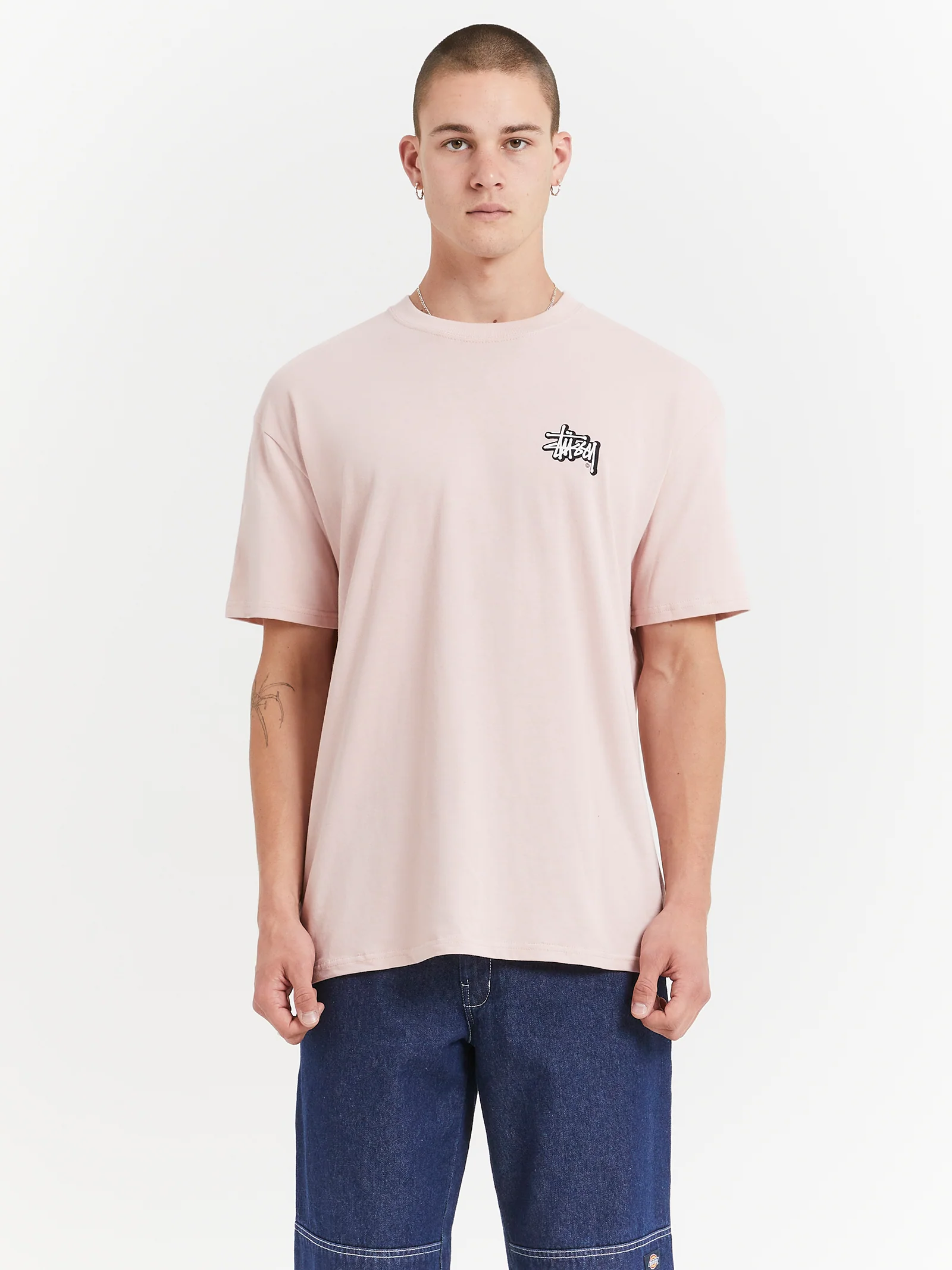 Solid Offset Graffiti Heavyweight T-Shirt