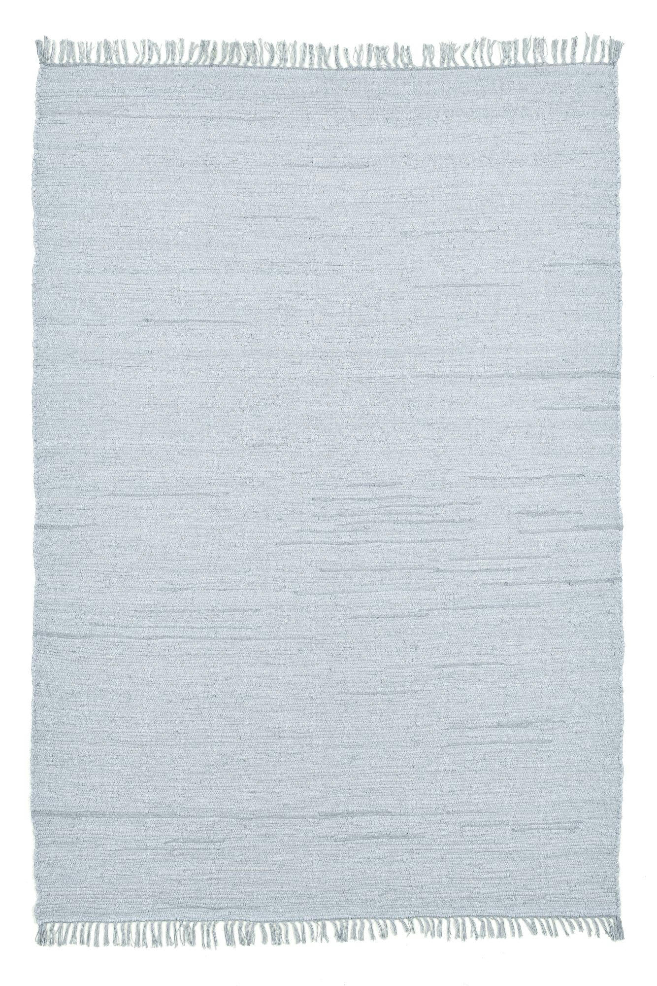 HAPPY COTTON - Tapis réversible en coton - tissé à la main - Gris 60x120