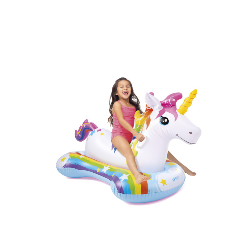 Licorne gonflable 163 x 86 cm INTEX