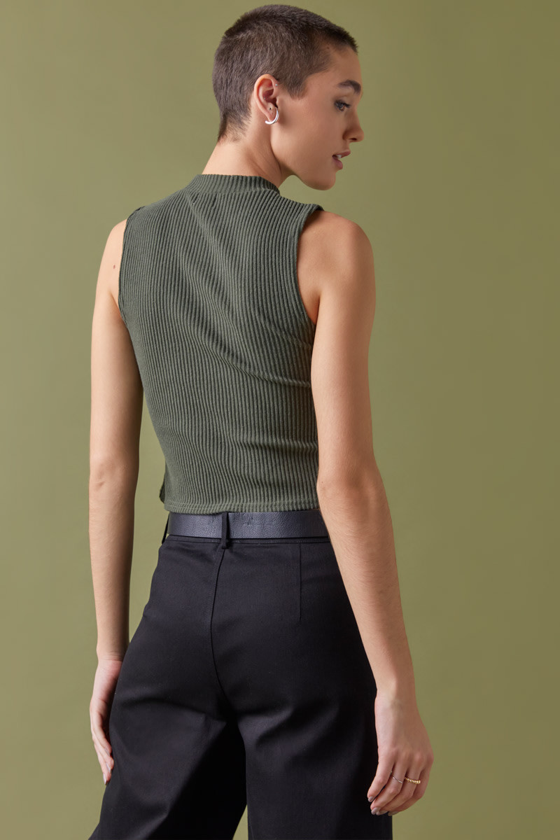 Christie Brushed Rib Tank Top