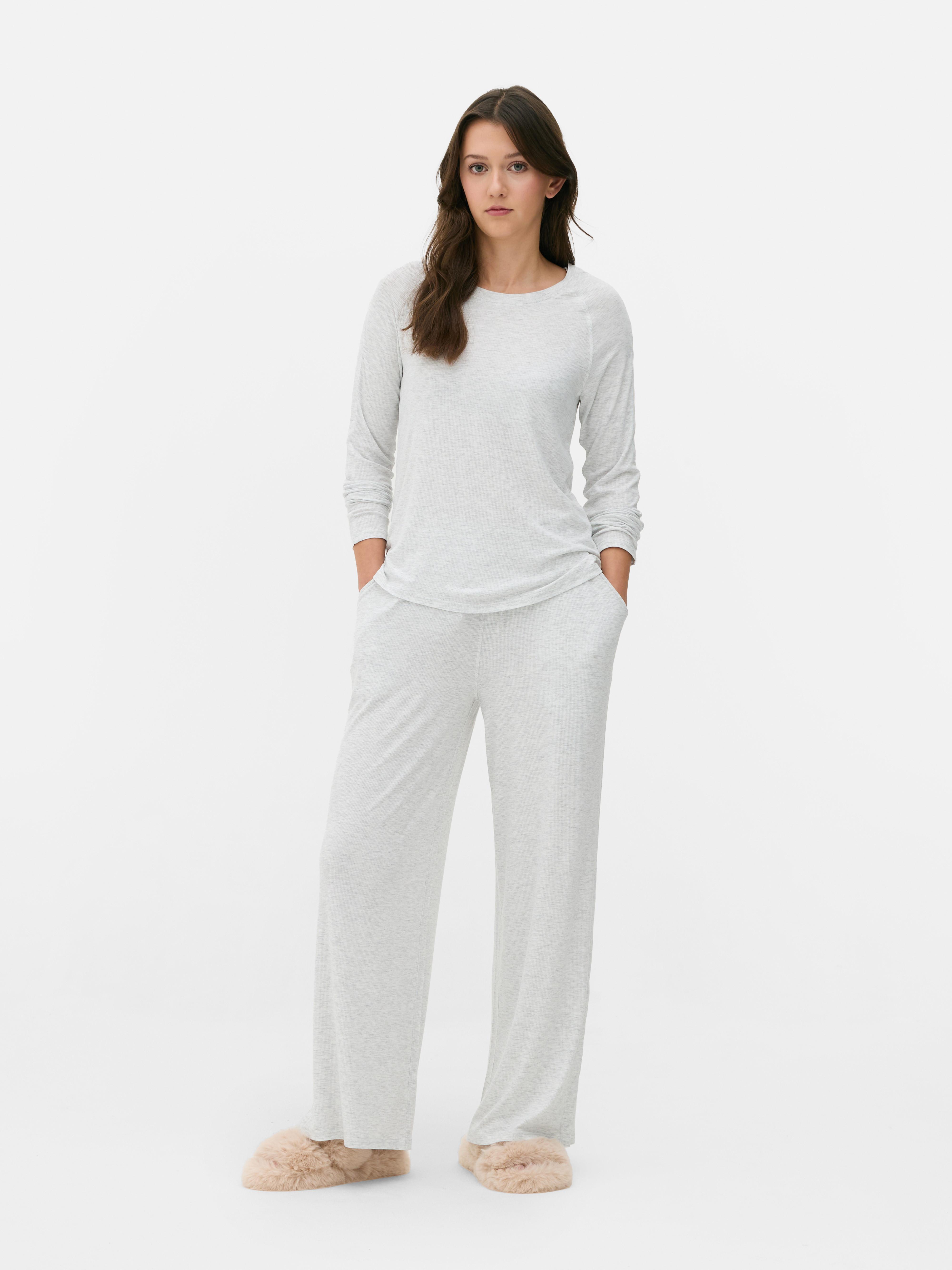 Adaptive Ribbed Pajama Top