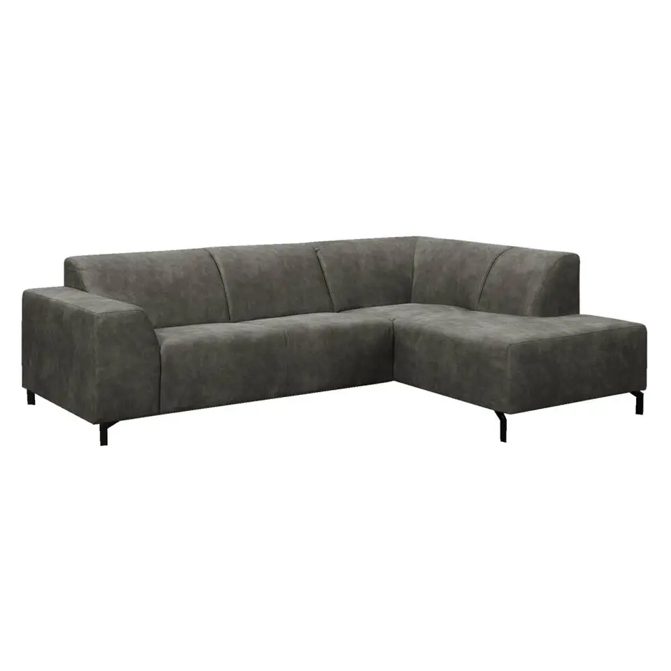 Hoekbank Noud rechts - antraciet