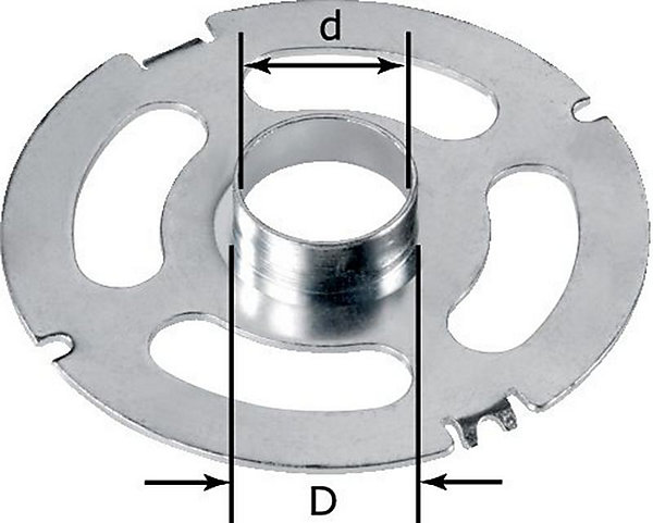 Bague de copiage KR D 19,05/17mm OF 2200 - FESTOOL - 495340