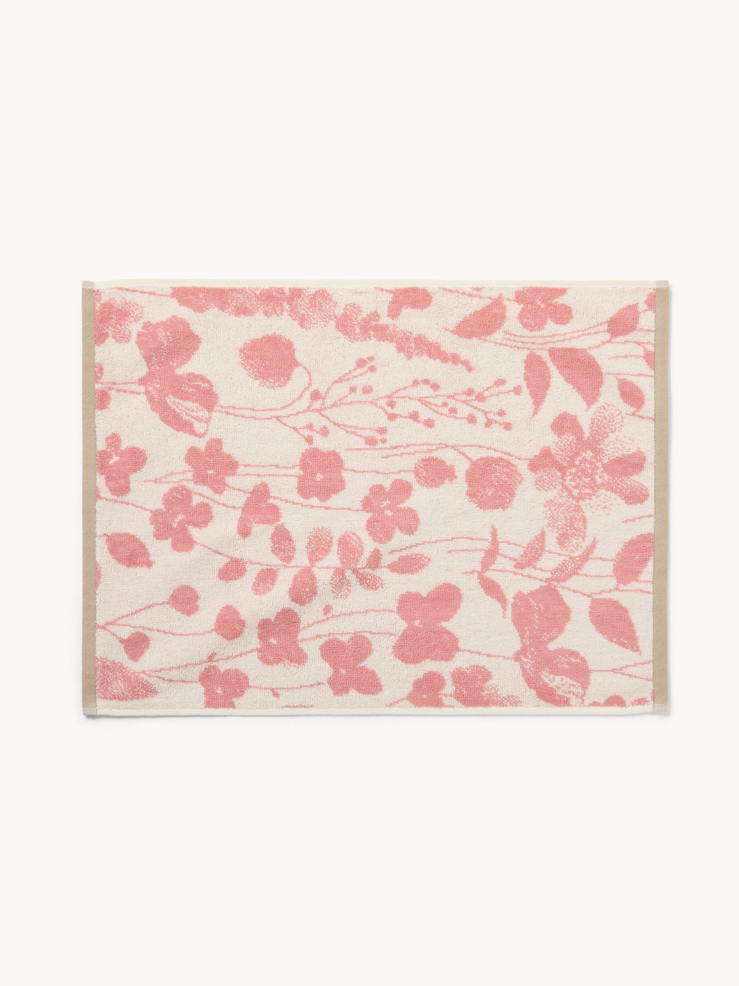 Asciugamano in spugna di cotone con tema floreale - Prezzo di lancio
