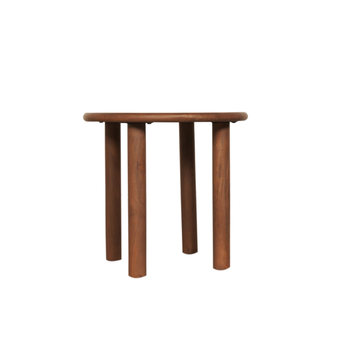 StarFurn Salontafel Noah - Rond Bruin Hout - 50x50x47cm