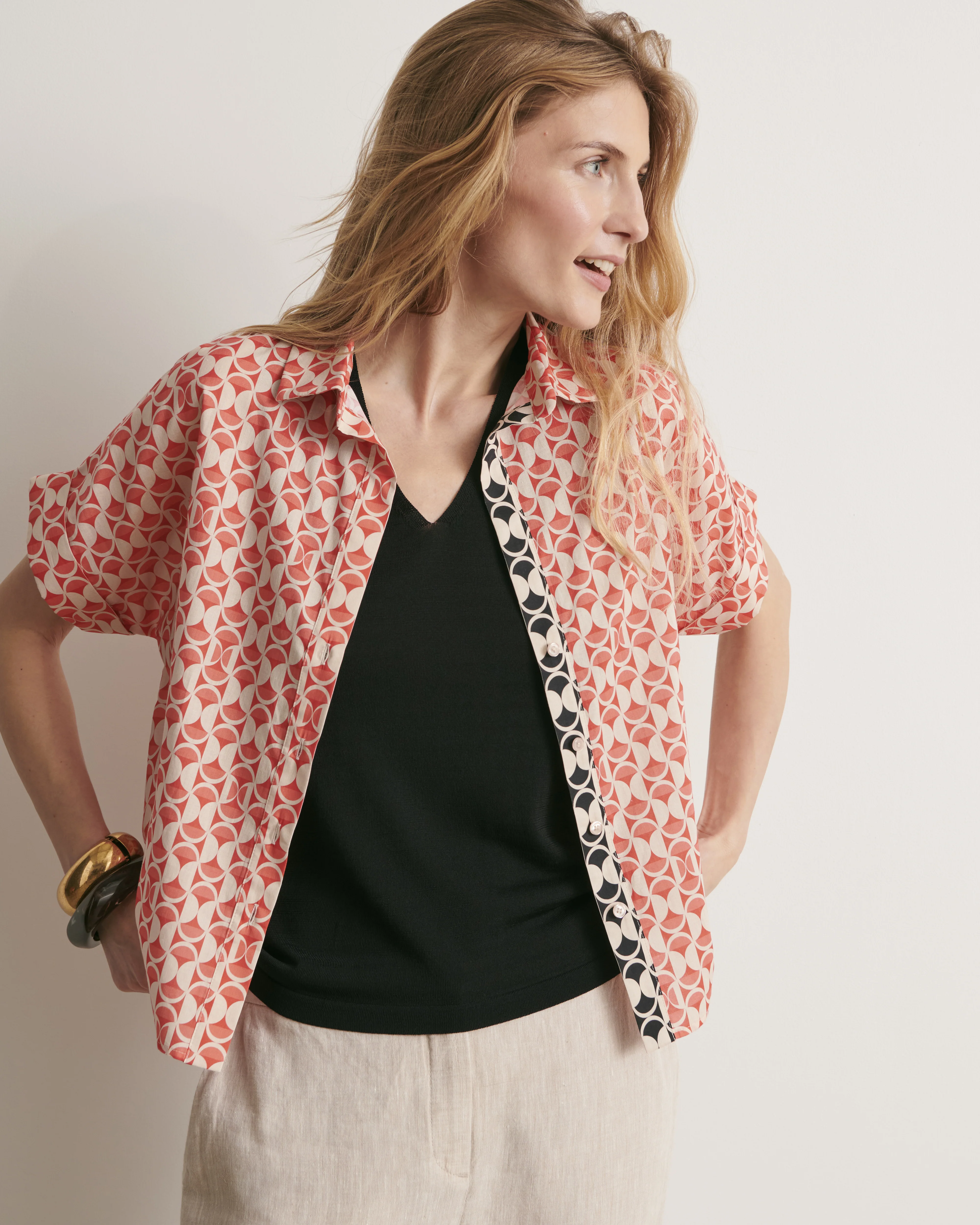 Chemise manches courtes CATALOGNE/11114/580