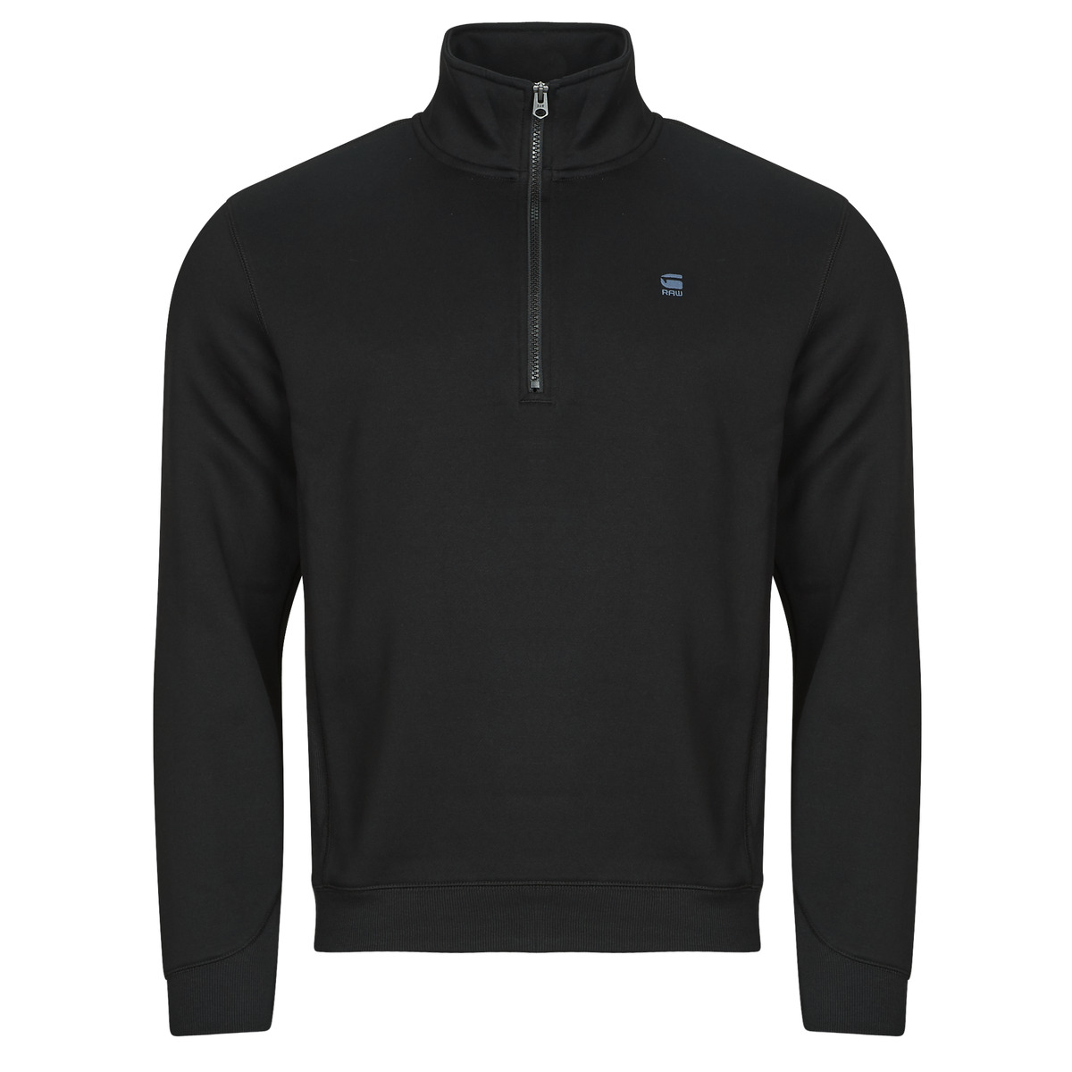 G-Star Raw - PREMIUM CORE HALF ZIP R SW LS - Black