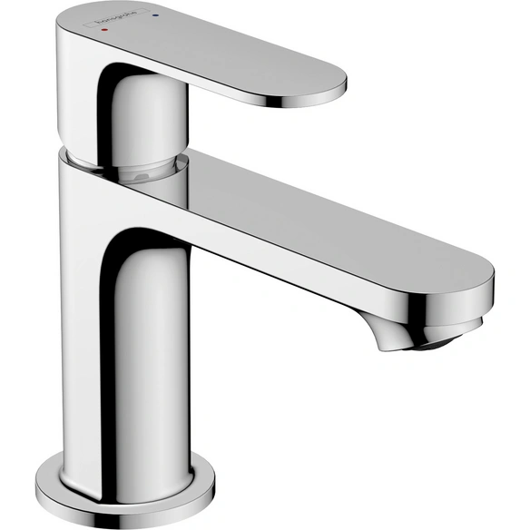 Waschtisch-Einhebelmischer »Rebris S«, WTM 80, HxT: 168x106 mm, ø 28 mm, chrom