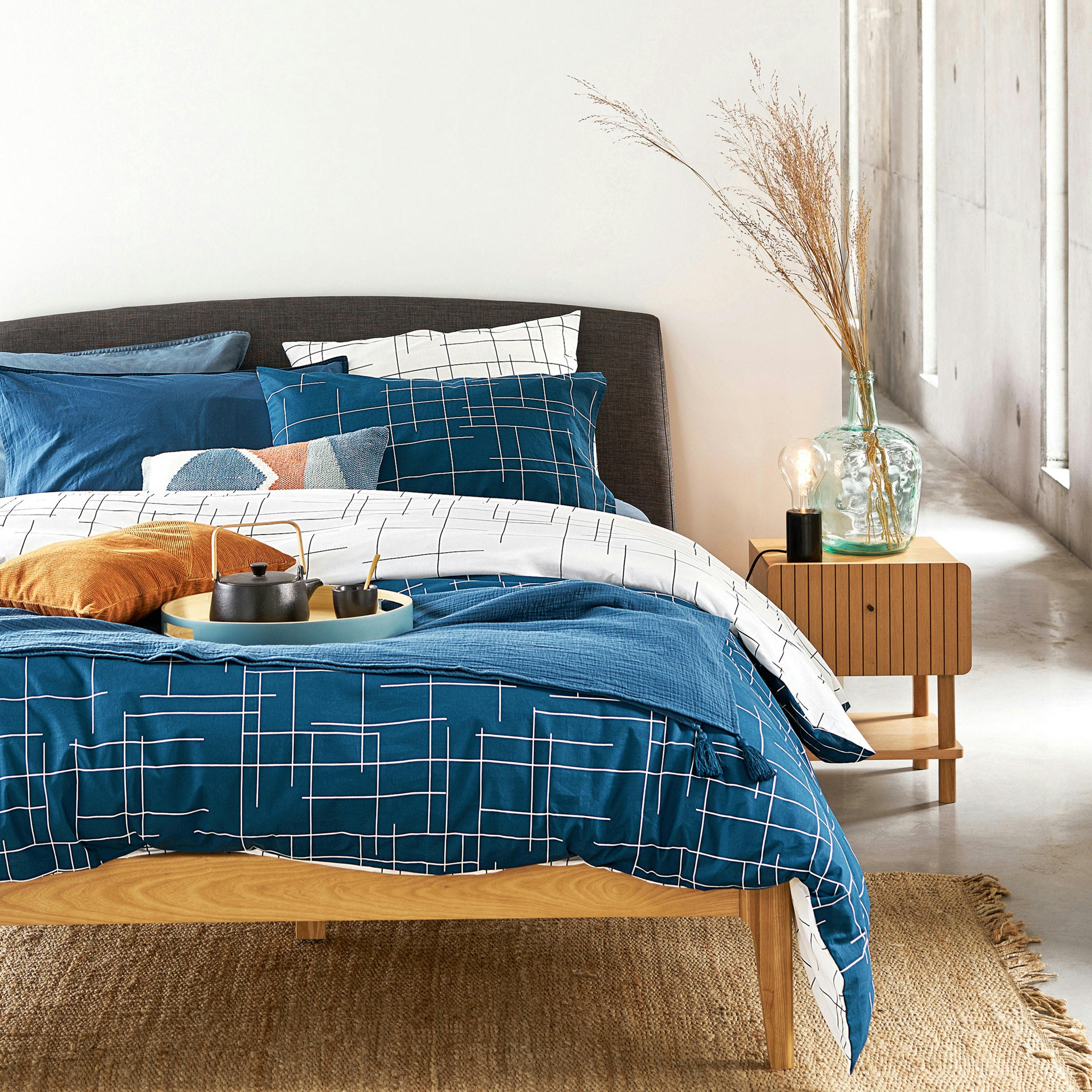 Drap housse imprimé, Charline