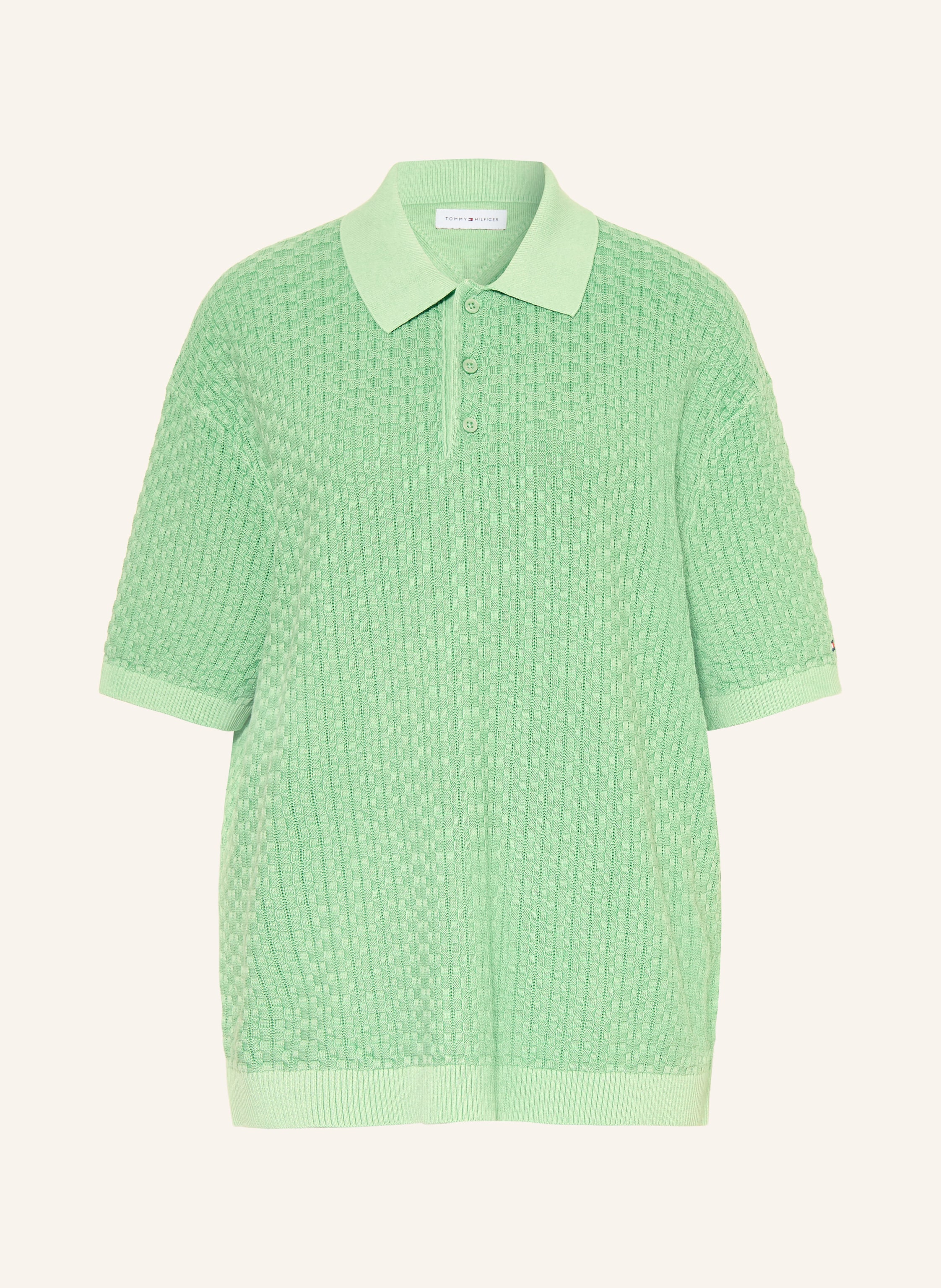 TOMMY HILFIGER Strick-Poloshirt