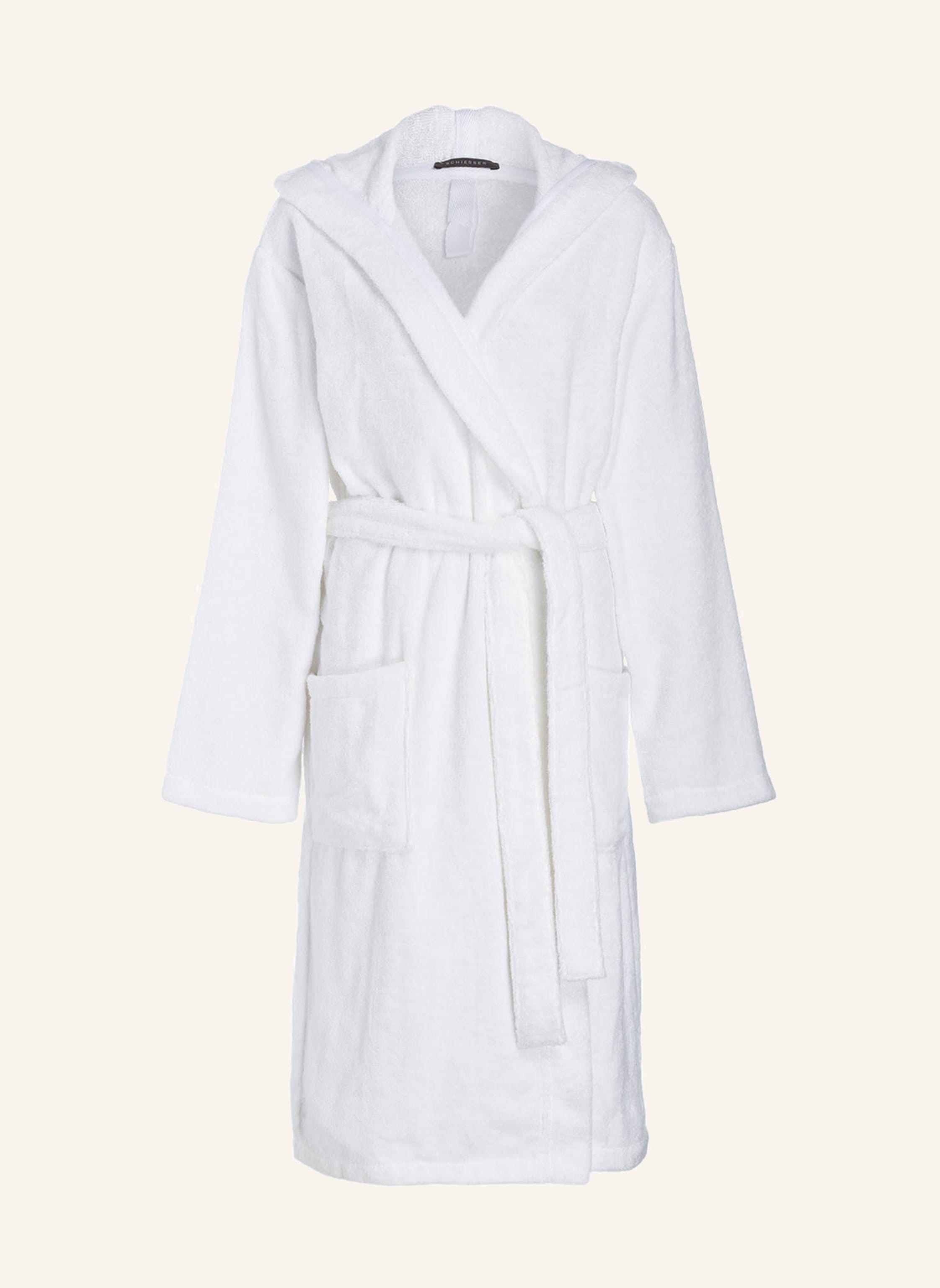 SCHIESSER Damen-Bademantel ESSENTIALS mit Kapuze