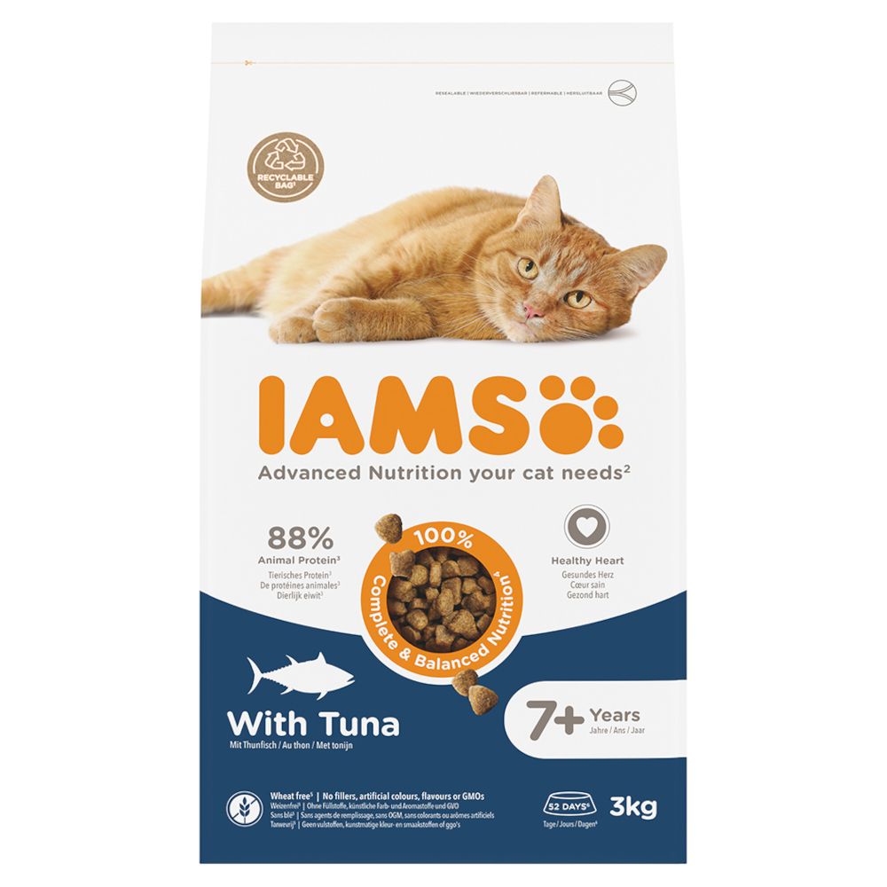 IAMS Advanced Nutrition Senior Cat 7+ with Tuna