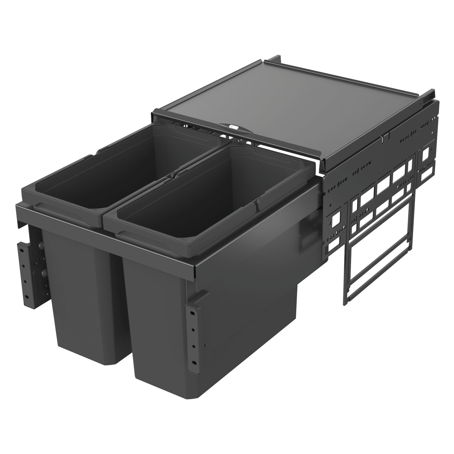 Sortownik Vs Envi Space 45/2, 2X16 L antracytowy