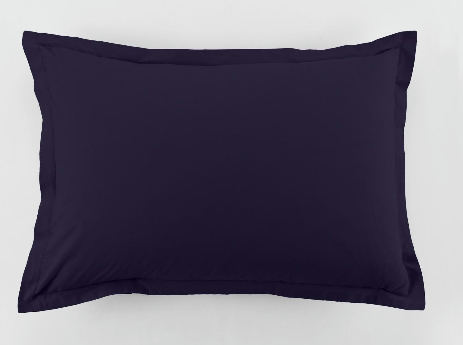 UNI BP - Taie d'oreiller coton bleu 50x70 cm
