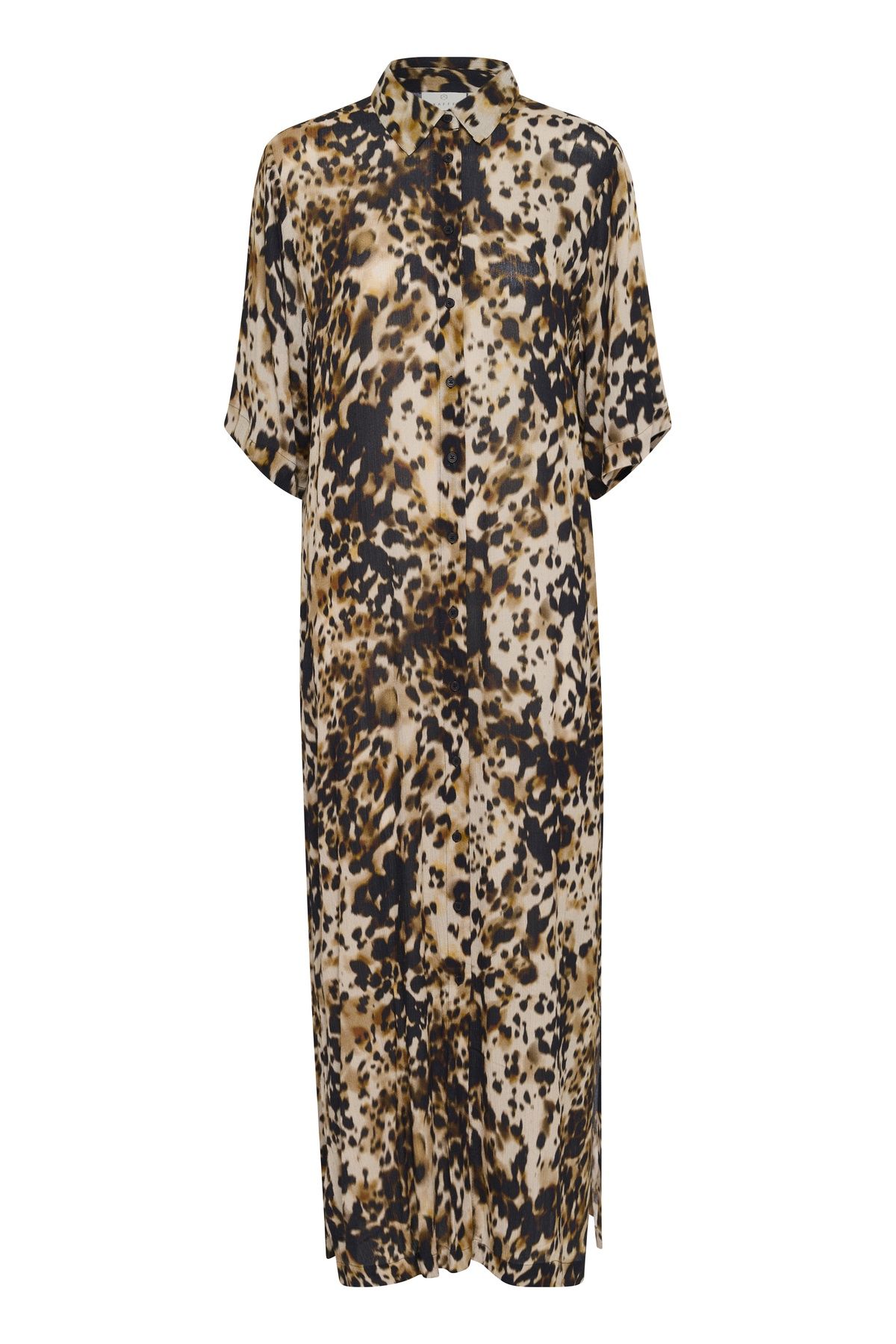 Kaffe Thora Amber Shirt Maxi Dress