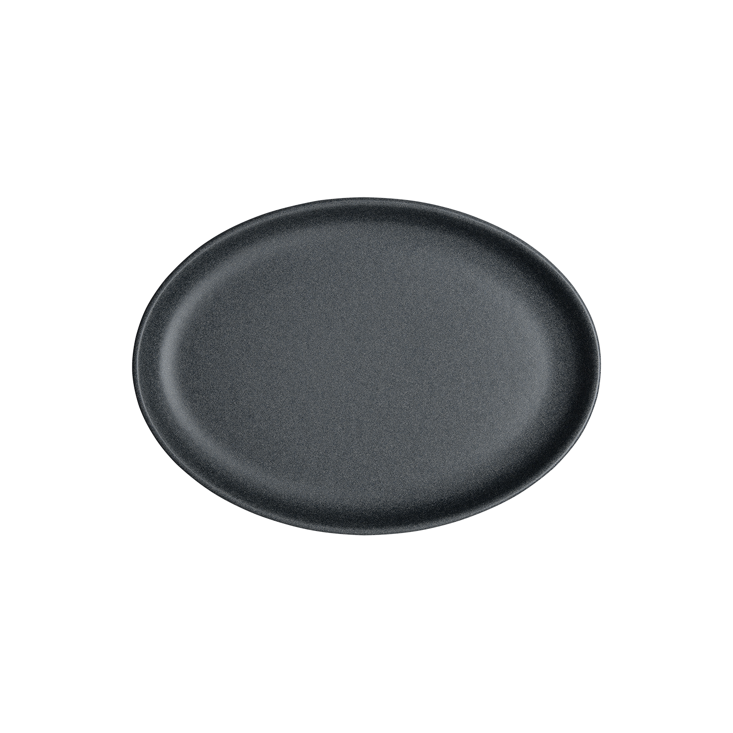 Impression Charcoal Blue Small Oval Tray