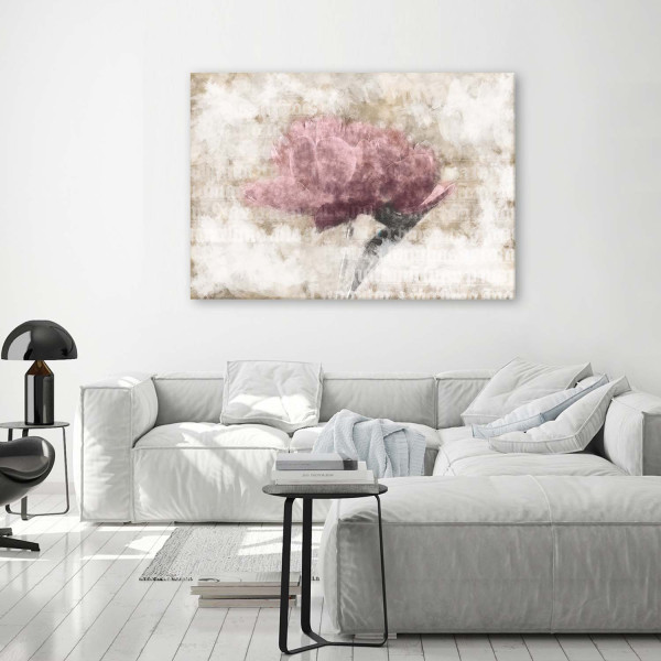 Feeby Obraz, Abstrakcyjne kwiaty Shabby Chic 60x40