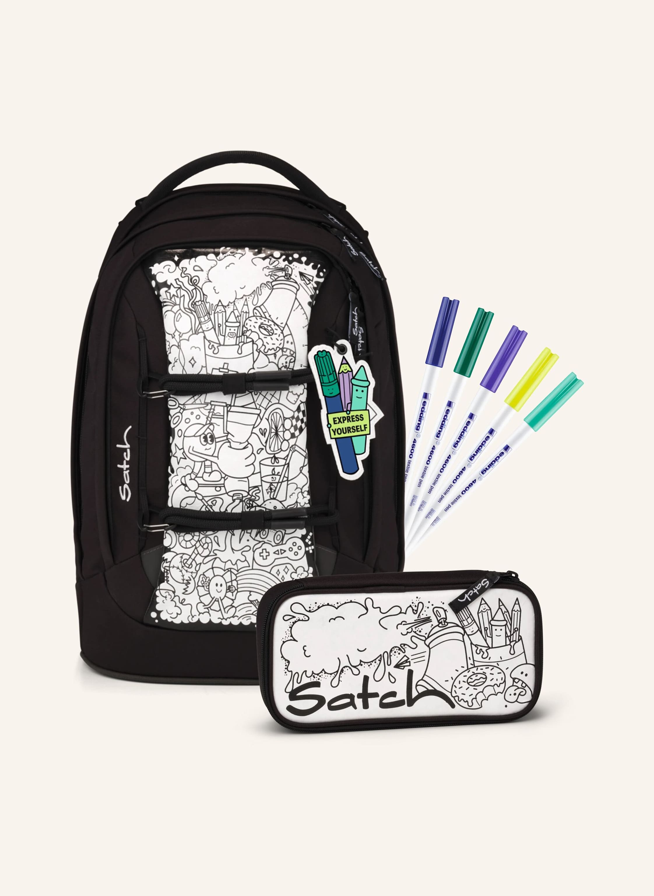 Satch Schulrucksack-Set PACK SET