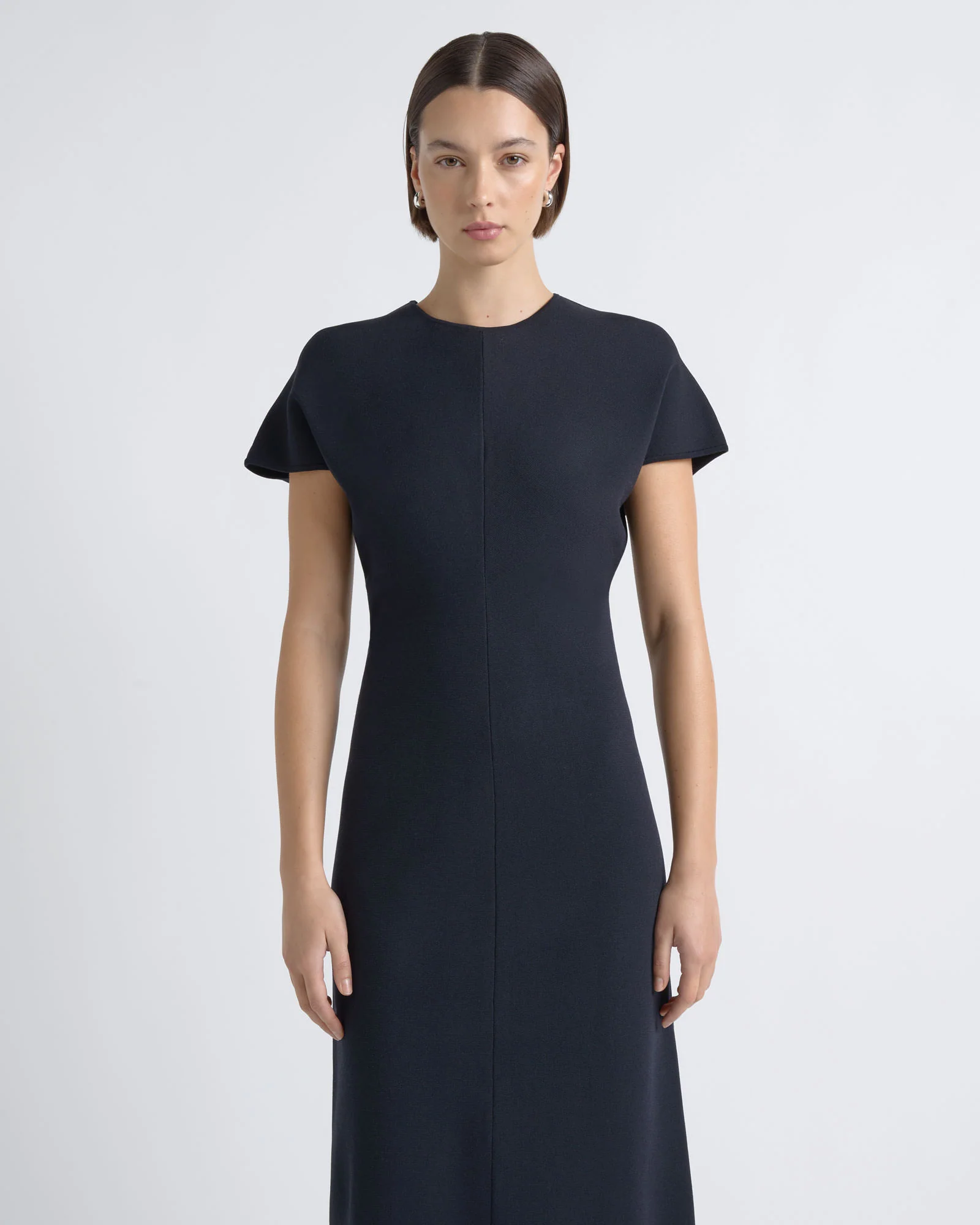 Drop Shoulder Milano Dress