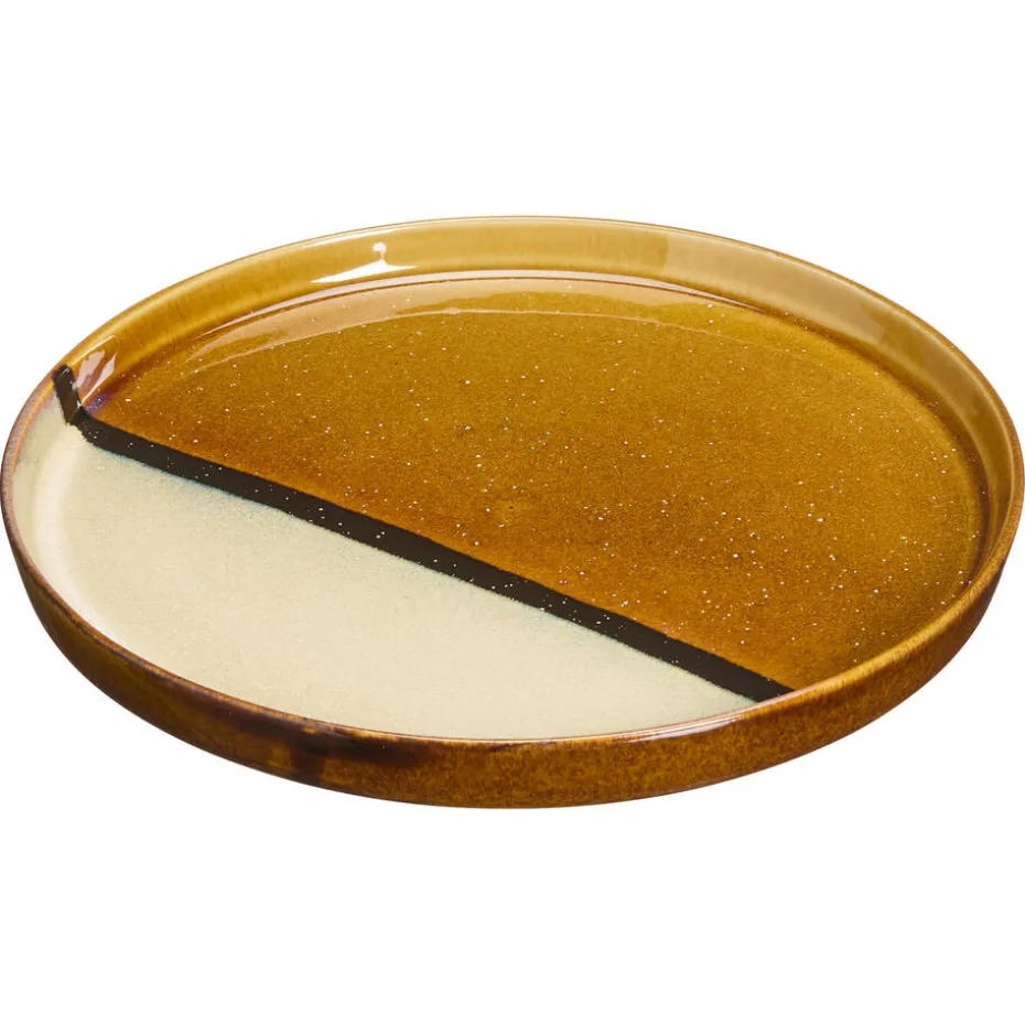 Kwantum Kerstservies | Borden | Ontbijtbord Ivo Bruin – ⌀21,6cm