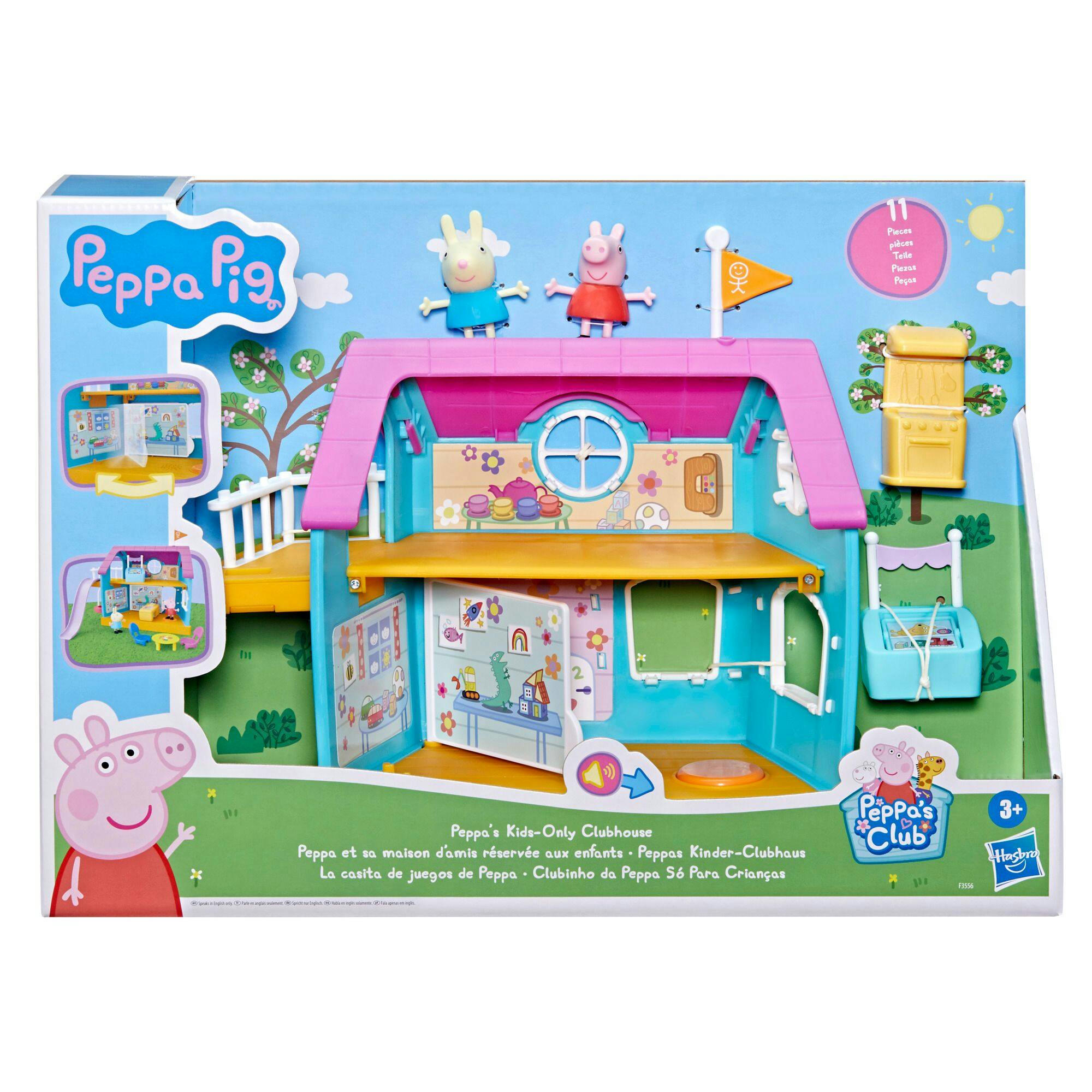 Peppa Pig Kids Only Clubhouse, English