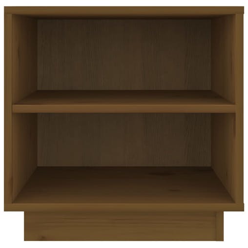 NNEVL Bedside Cabinet Honey Brown 40x34x40 cm Solid Wood Pine