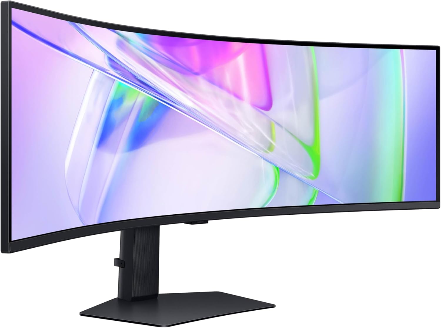 Samsung 49” Business Curved Ultrawide Dual QHD Computer Monitor  USB-C  DisplayPort  HDMI  120Hz  VESA DisplayHDR 400  Built-in Speakers  Height Adjustable Stand  Eye Care  LS49C954UANXZA  2024