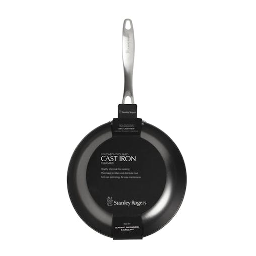 Stanley Rogers 28cm Lightweight Cast Iron Frypan