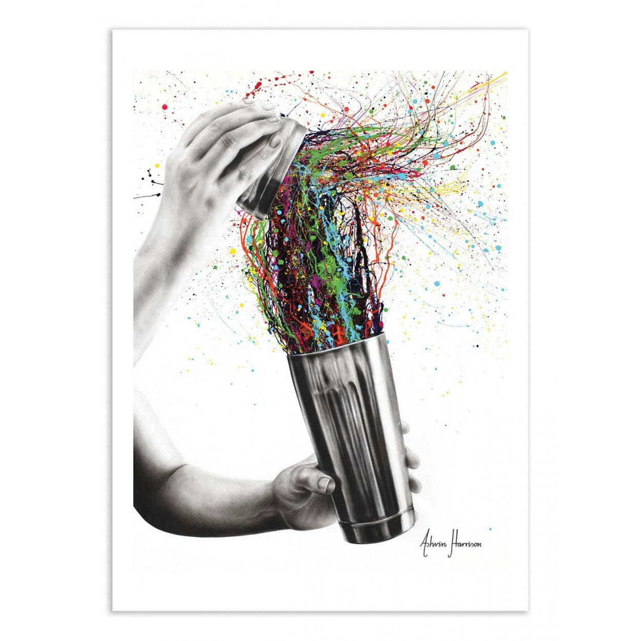 ASHVIN HARRISON - SHAKE IT - ASHVIN HARRISON - Affiche d