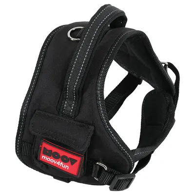 Zolux Moov Adjustable Dog Harness – Black