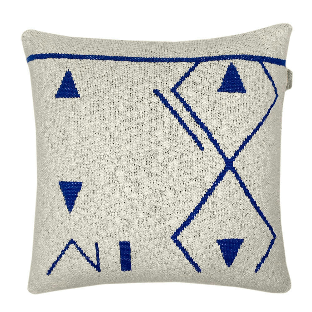 FANTASY - Coussin Fantasy Line bleu 50x50