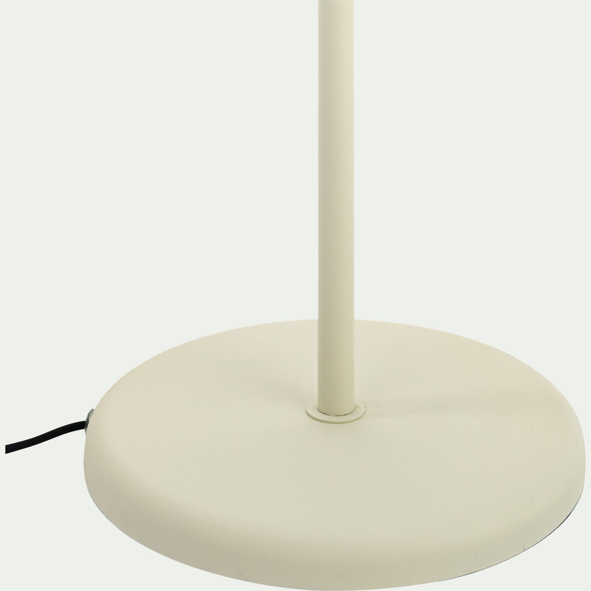 LUCCA - Lampadaire électrifiée en acier h162cm - beige