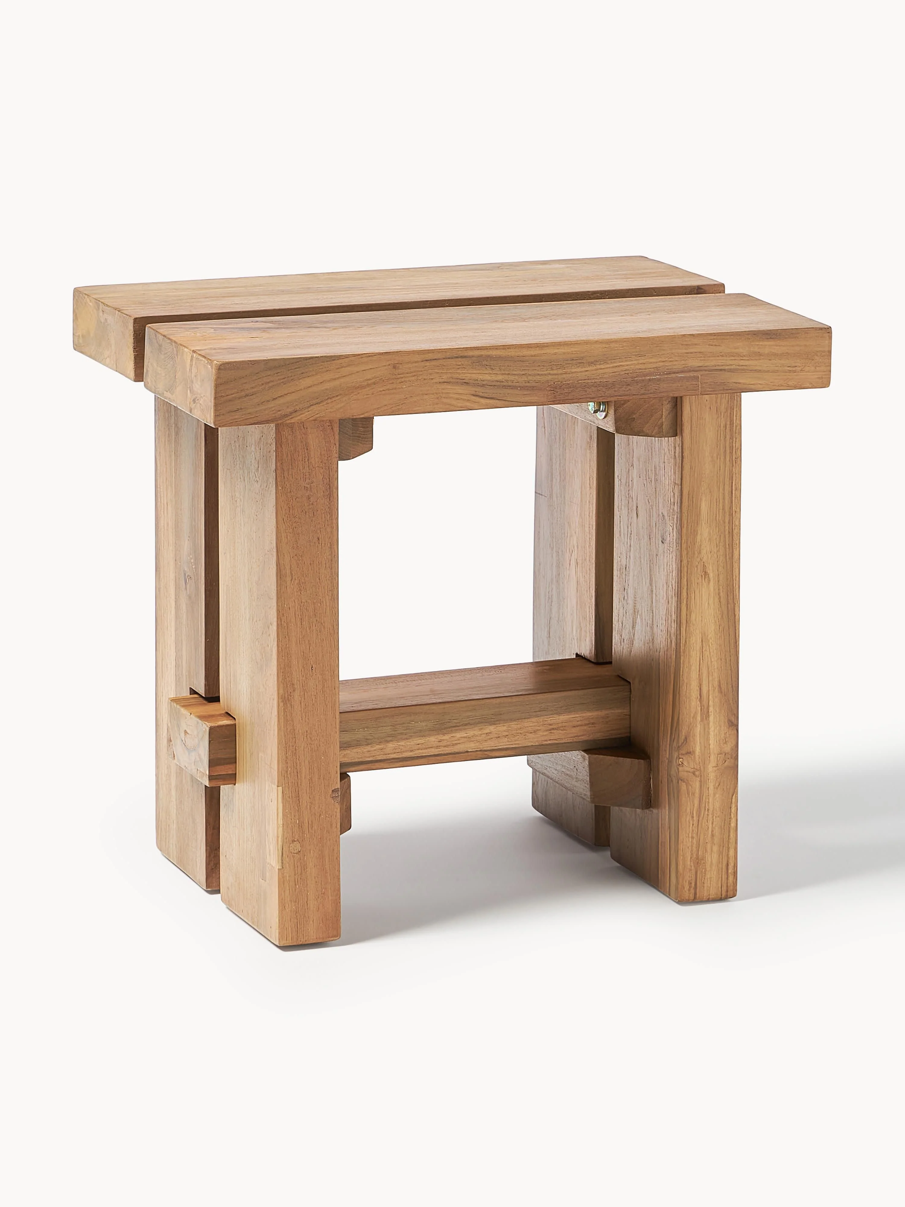 Hocker Hugo aus Teakholz