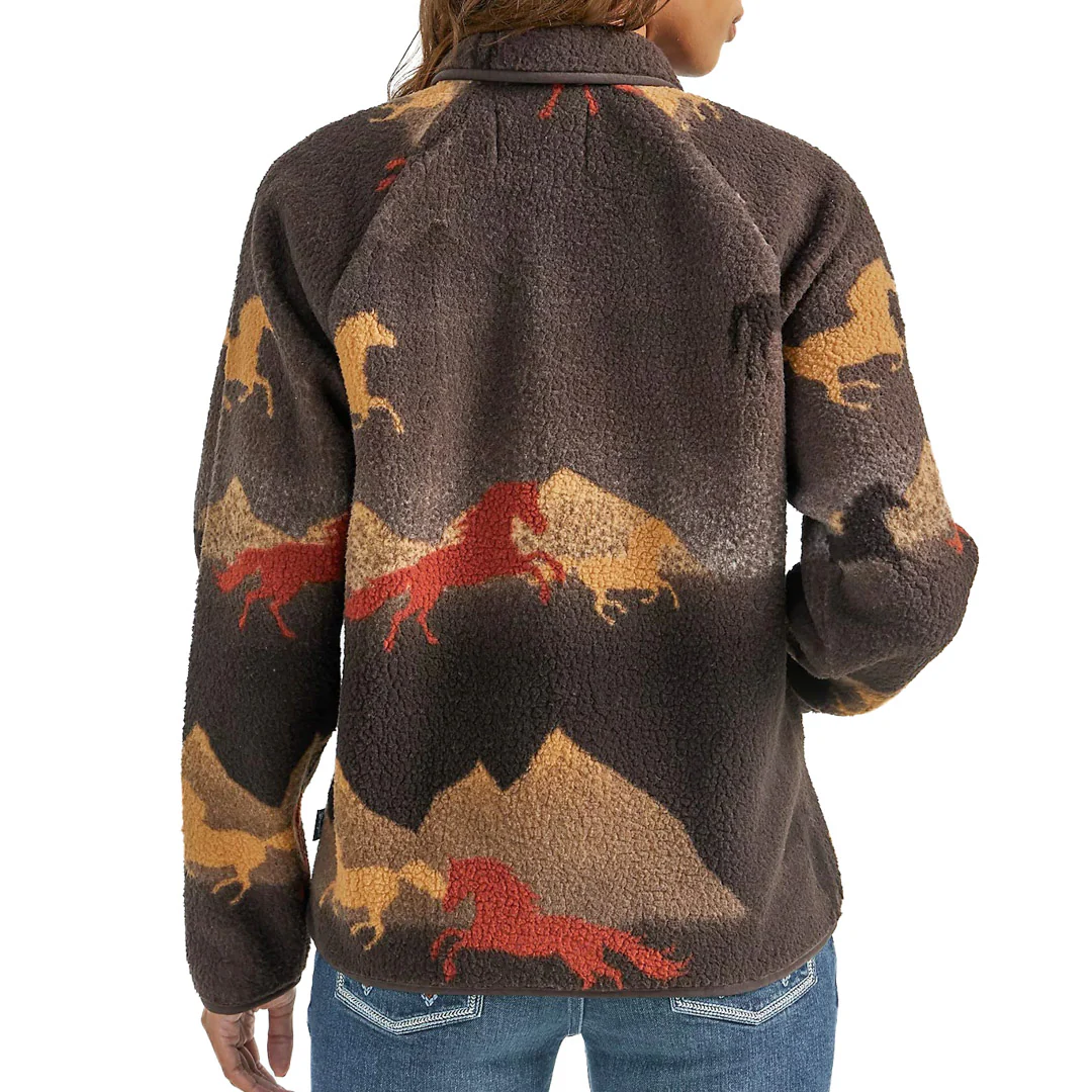 Женская ретро-рубашка-куртка Wrangler Sherpa