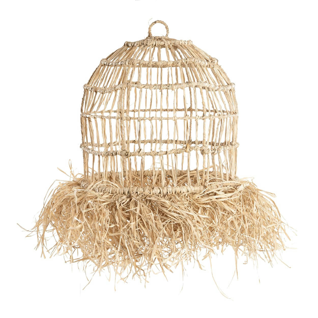 CASITA - Abat-jour en herbe naturel 40x65