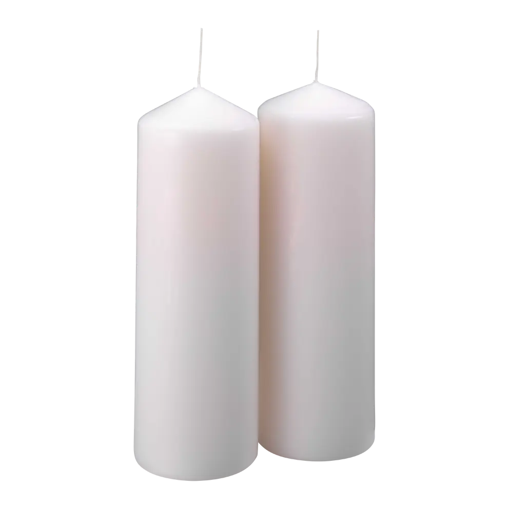 Zylinderkerze 2er-Set Lights