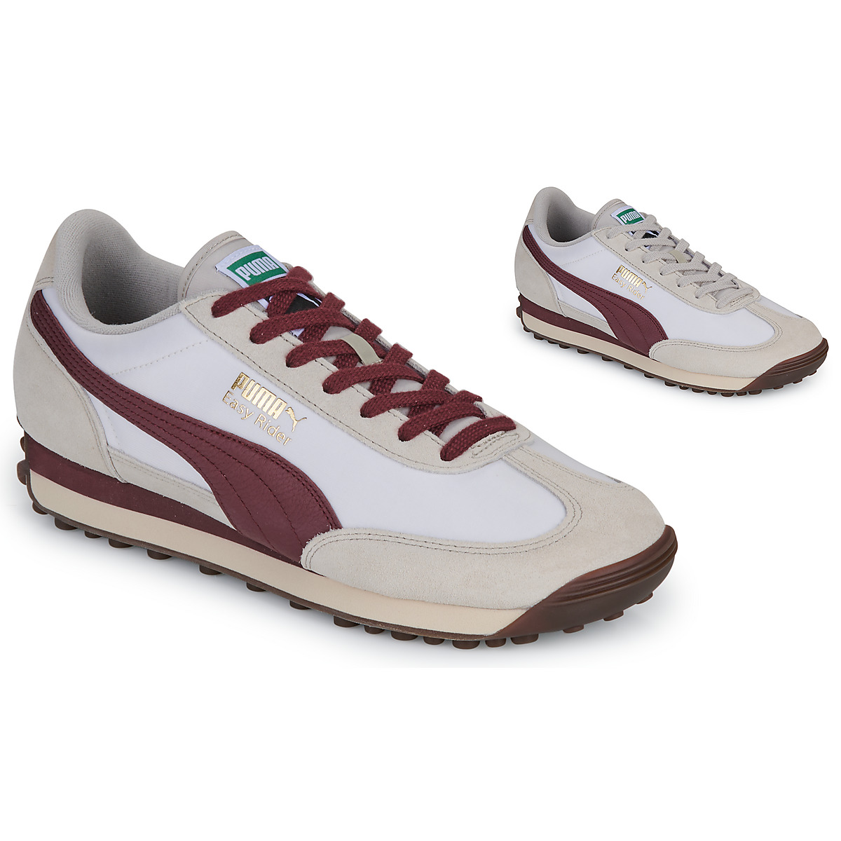Puma - Easy Rider Vintage - Beige / white / burgandy