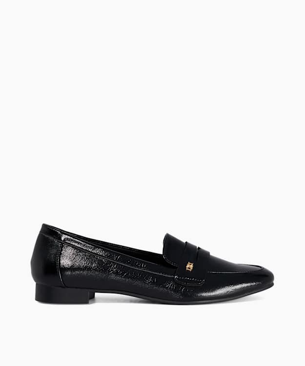 Guitar Black - Logo-Detail Penny Loafers
