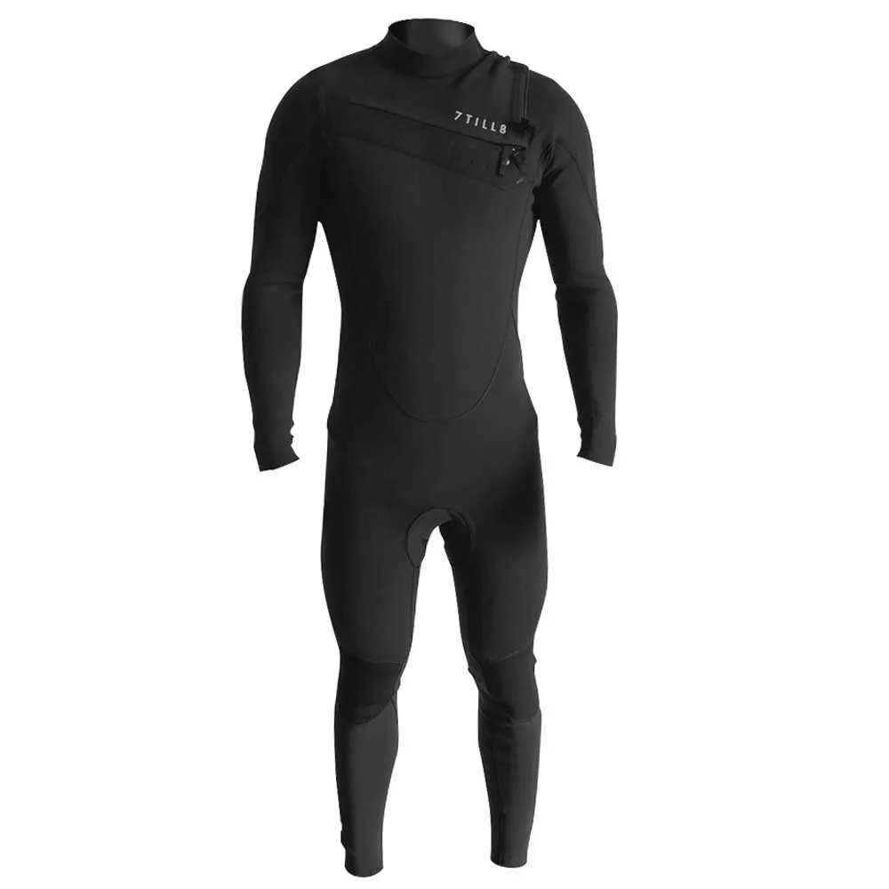 7till8 Steamer 3/2 mm long sleeve chest zip neoprene suit
