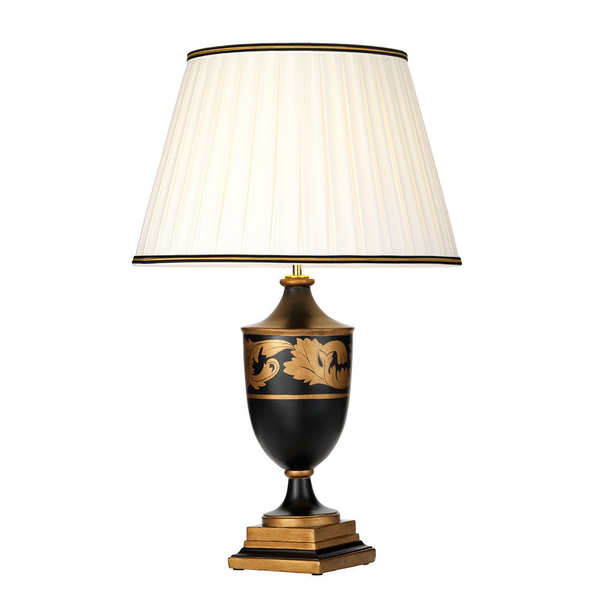 Lampa stołowaczarno-złota Narbonne 1xE27x60WDesigner's Lightbox