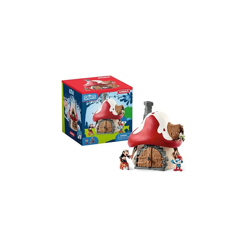 Spielset 4-teilig Die Schlümpfe